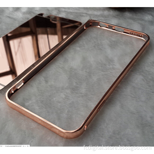 Plating Tempered glass screen protector for iPhone models with cheap price
